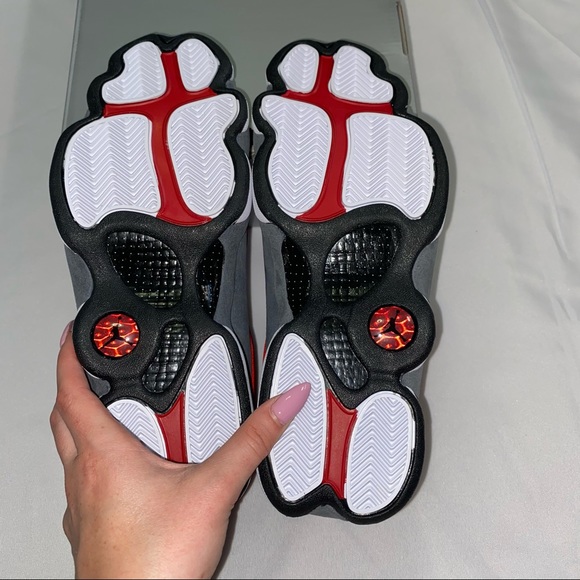 Nike Air Jordan 13 Men’s Red Flint NEW 8.5 - Picture 4 of 5